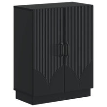 Badkamer Opbergkast HOORN Zwart 59,5 x 31 x 77 cm Bewerkt hout