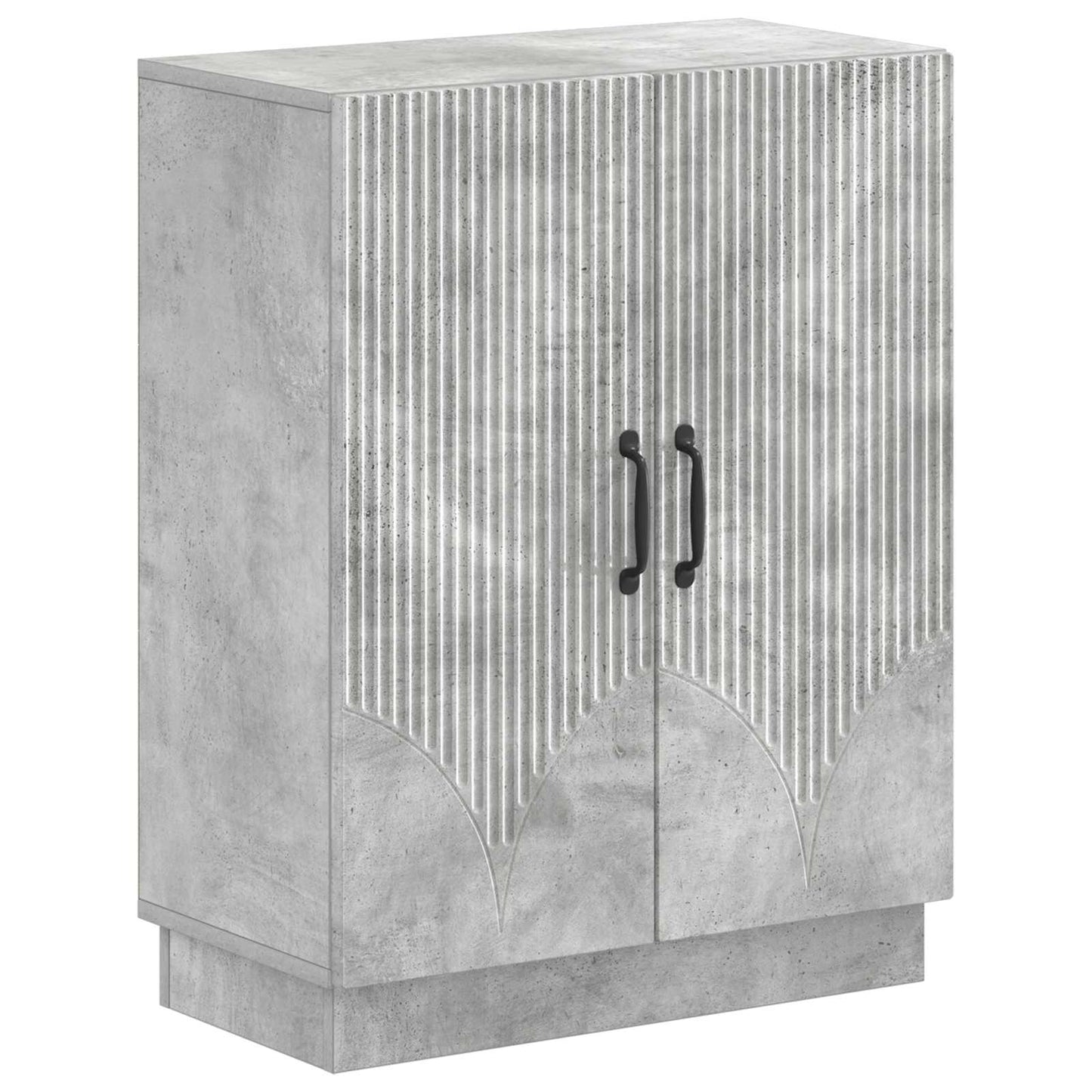 Badkamer Opbergkast HOORN Betongrijs 59,5 x 31 x 77 cm