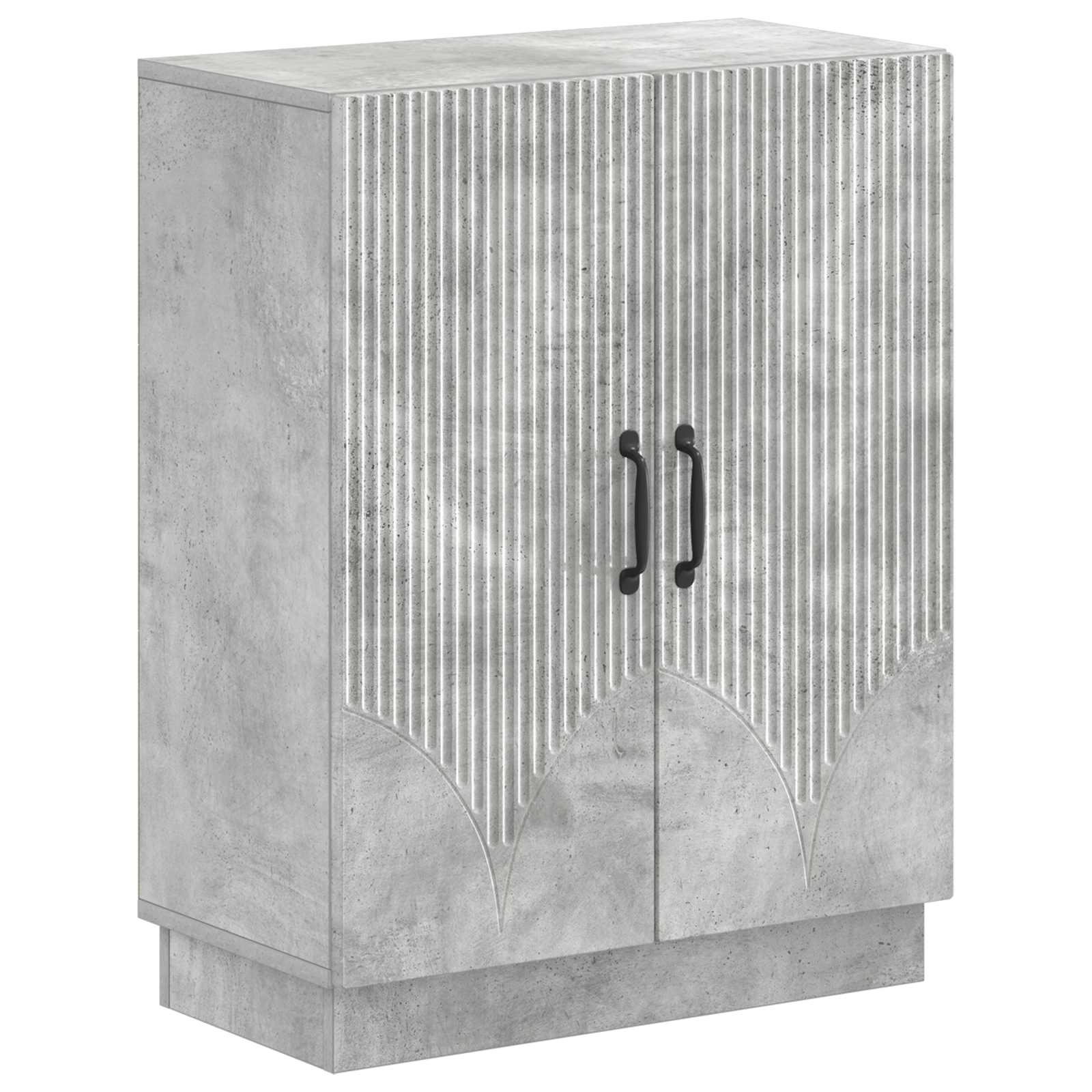 Badkamer Opbergkast HOORN Betongrijs 59,5 x 31 x 77 cm