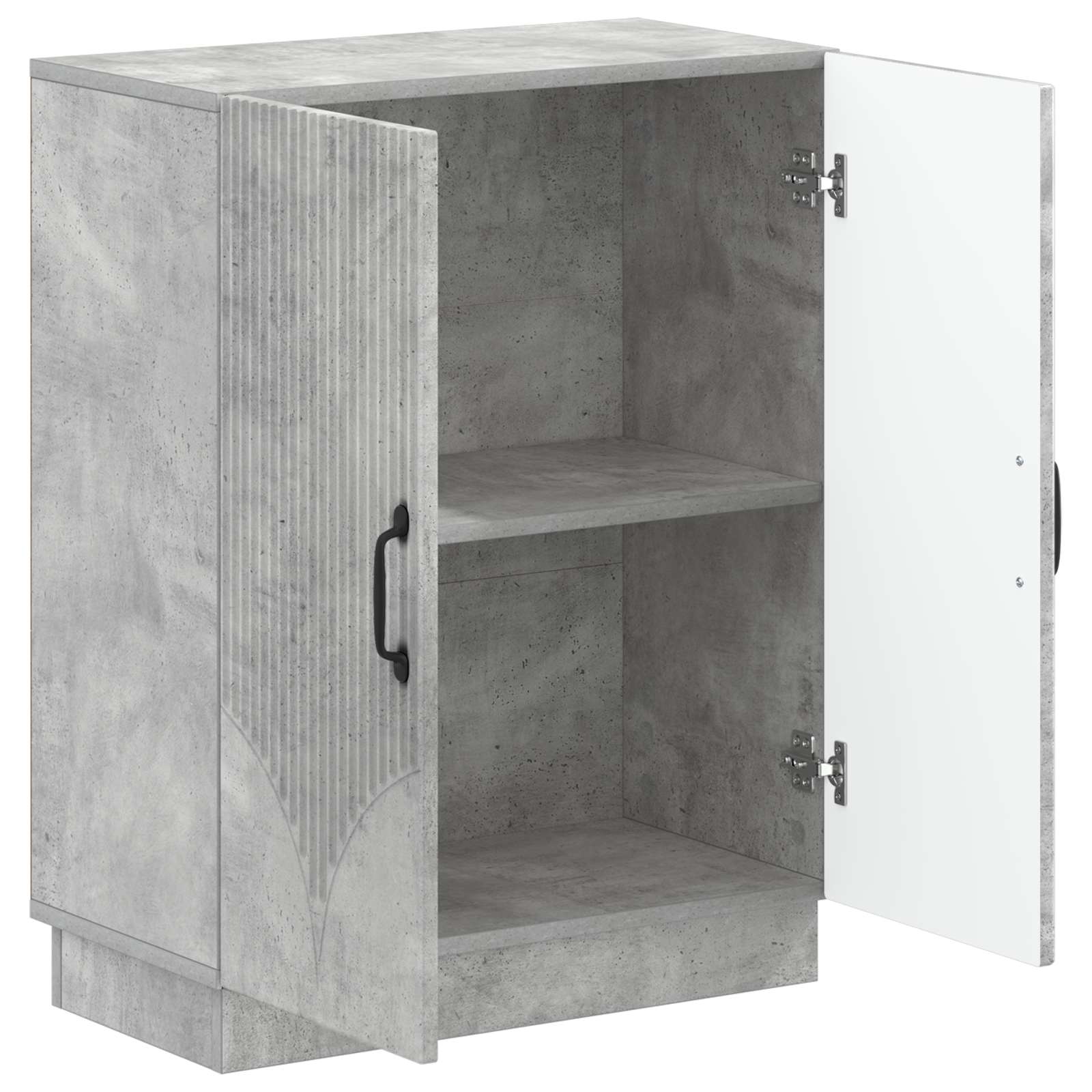 Badkamer Opbergkast HOORN Betongrijs 59,5 x 31 x 77 cm