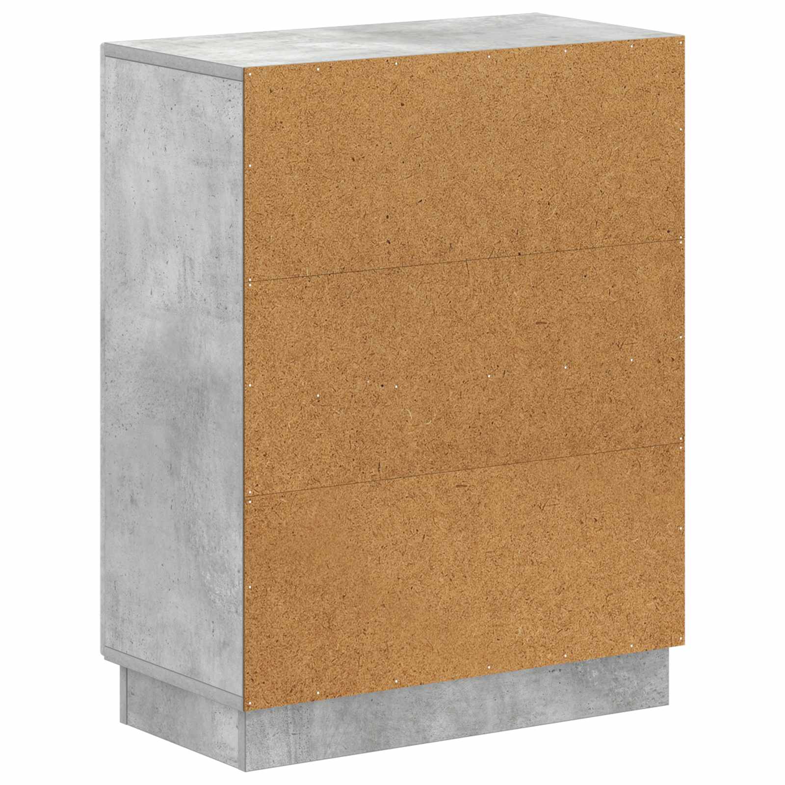 Badkamer Opbergkast HOORN Betongrijs 59,5 x 31 x 77 cm