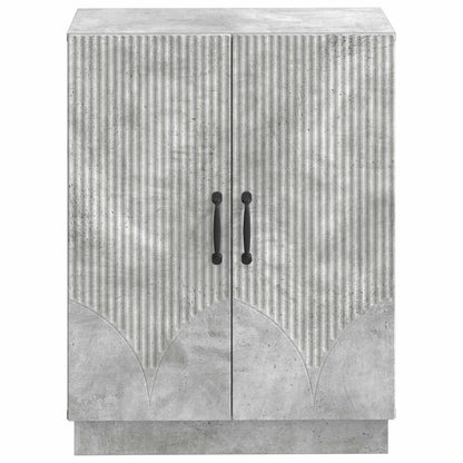 Badkamer Opbergkast HOORN Betongrijs 59,5 x 31 x 77 cm