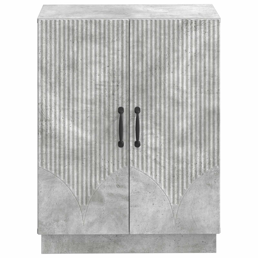 Badkamer Opbergkast HOORN Betongrijs 59,5 x 31 x 77 cm