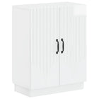Badkamerkast Hoorn 59,5x31x77 cm hoogglans wit
