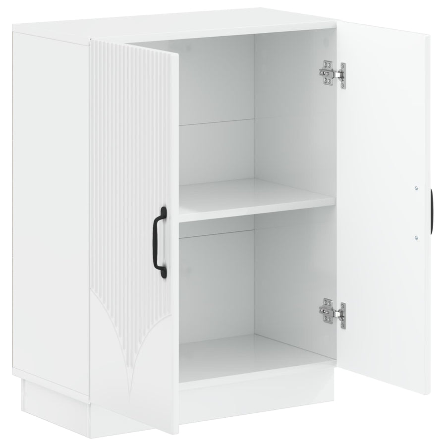Badkamer Opbergkast HOORN Hoogglans Wit 59,5 x 31 x 77 cm