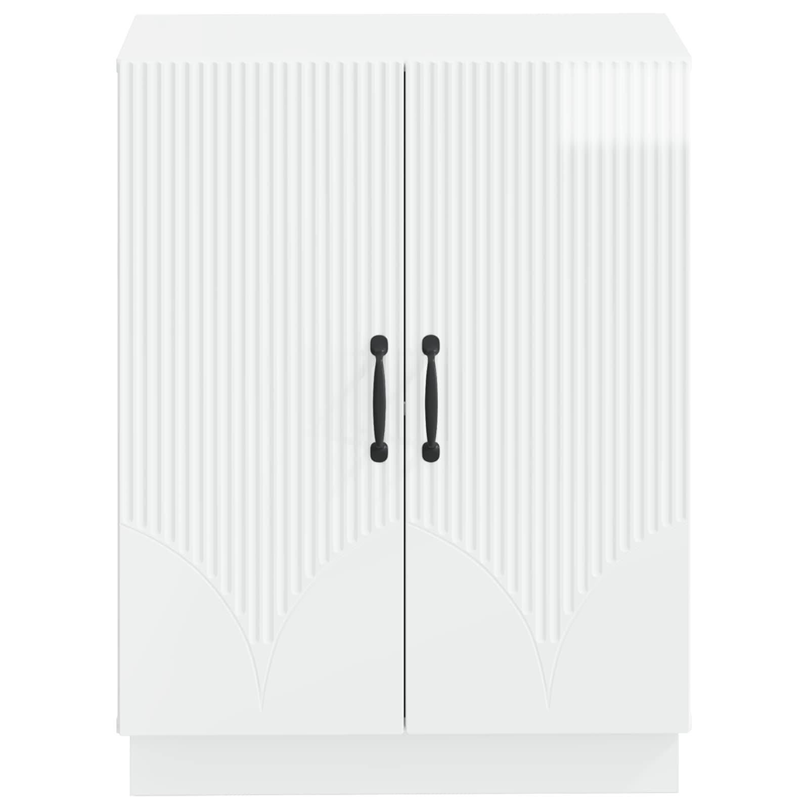 Badkamer Opbergkast HOORN Hoogglans Wit 59,5 x 31 x 77 cm