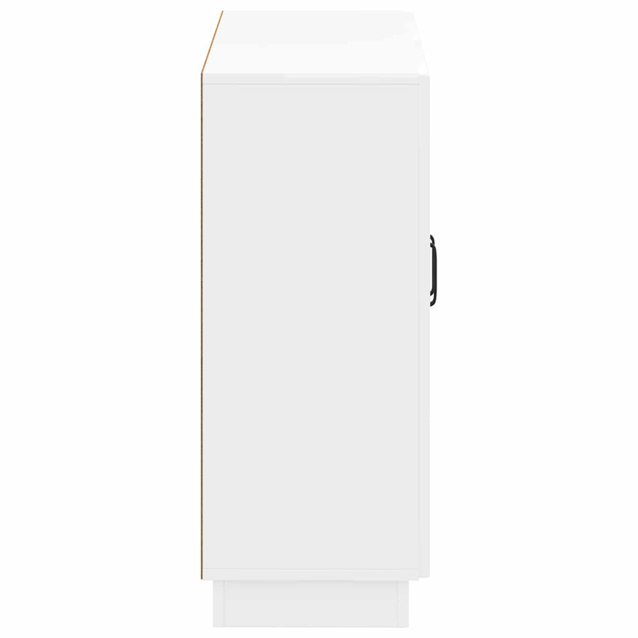Badkamer Opbergkast HOORN Hoogglans Wit 59,5 x 31 x 77 cm