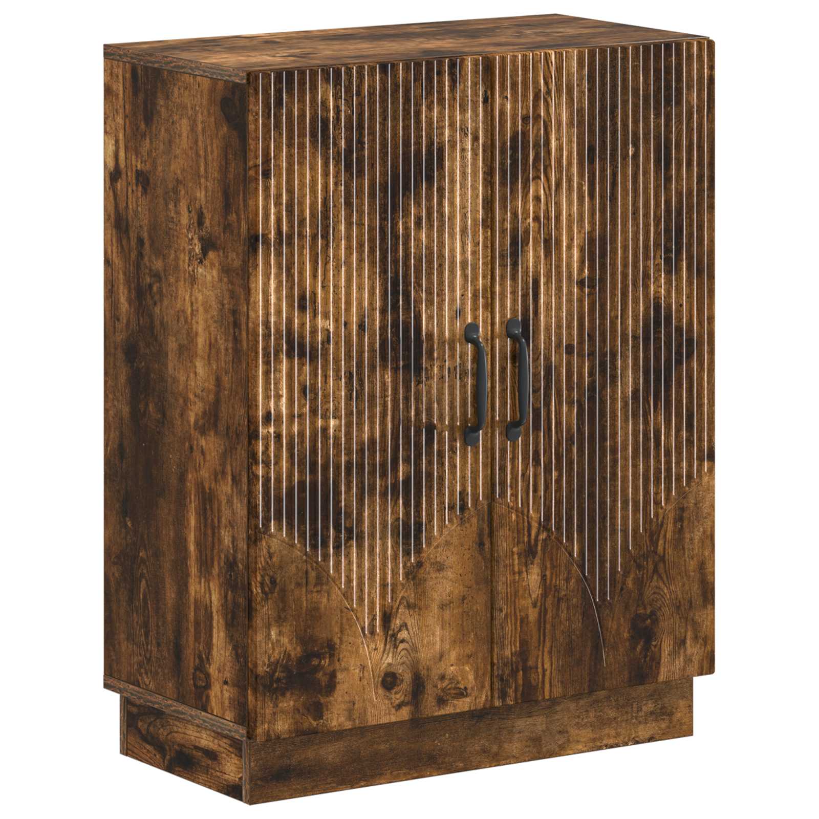Badkamer Opbergkast HOORN Gerookt eiken 59,5 x 31 x 77 cm