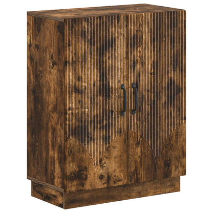 Badkamer Opbergkast HOORN Gerookt eiken 59,5 x 31 x 77 cm