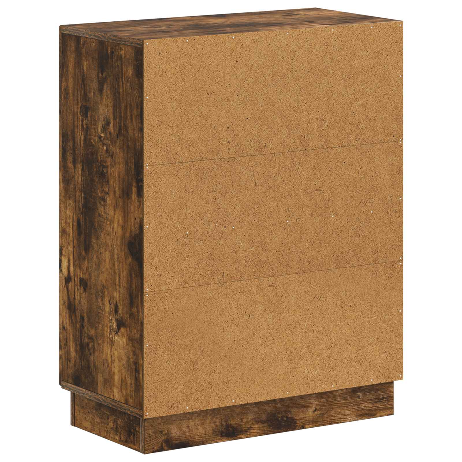 Badkamer Opbergkast HOORN Gerookt eiken 59,5 x 31 x 77 cm
