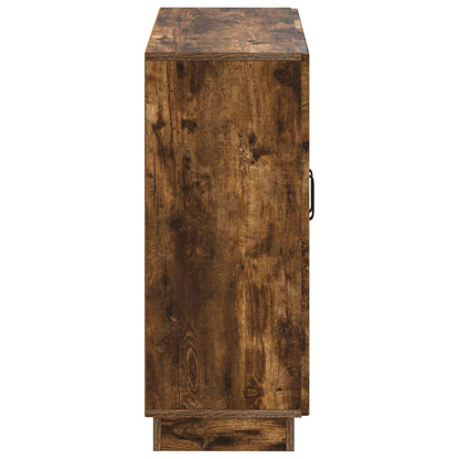 Badkamer Opbergkast HOORN Gerookt eiken 59,5 x 31 x 77 cm