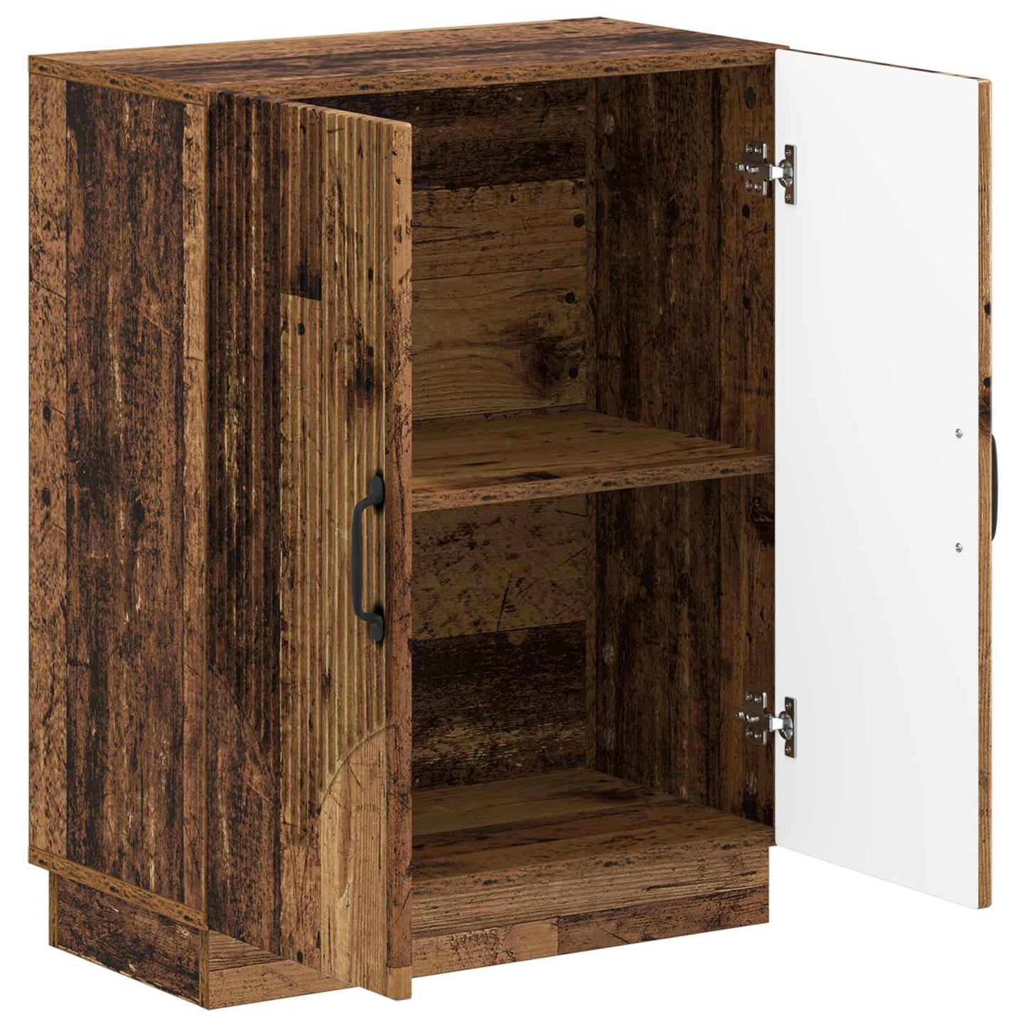 Badkamer Opbergkast HOORN Oud hout 59,5 x 31 x 77 cm
