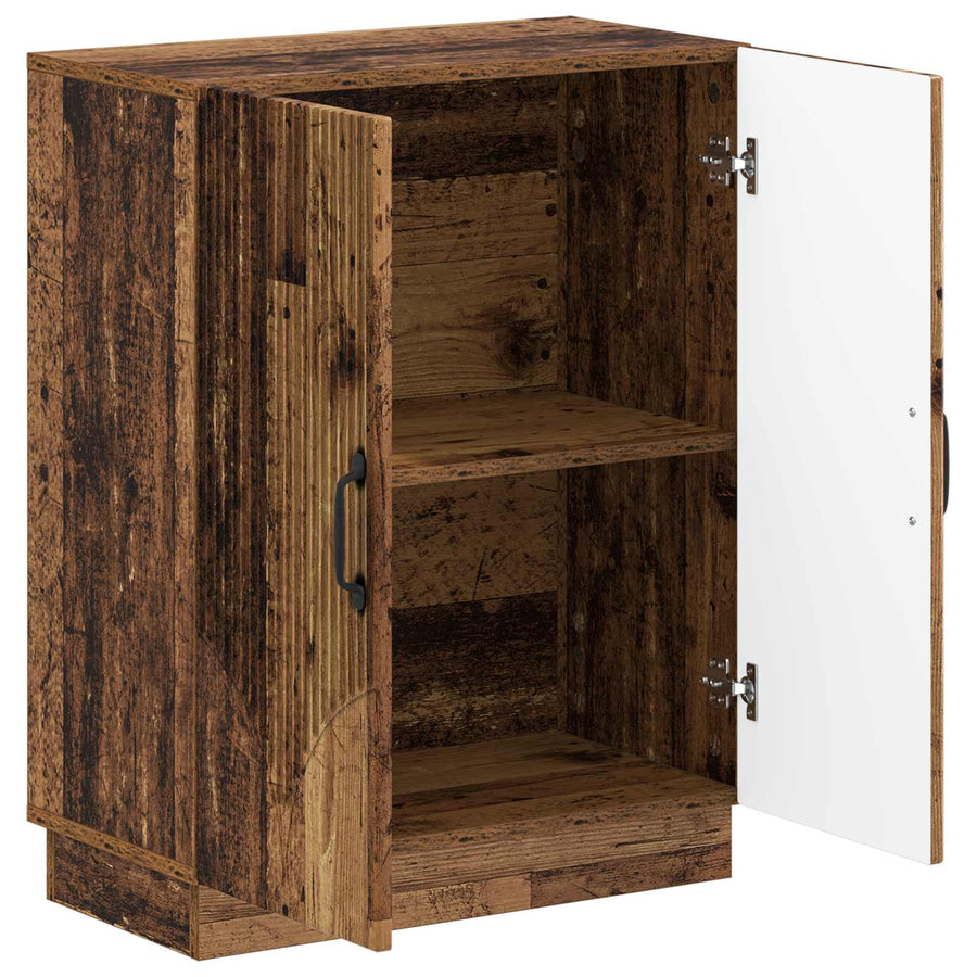 Badkamer Opbergkast HOORN Oud hout 59,5 x 31 x 77 cm