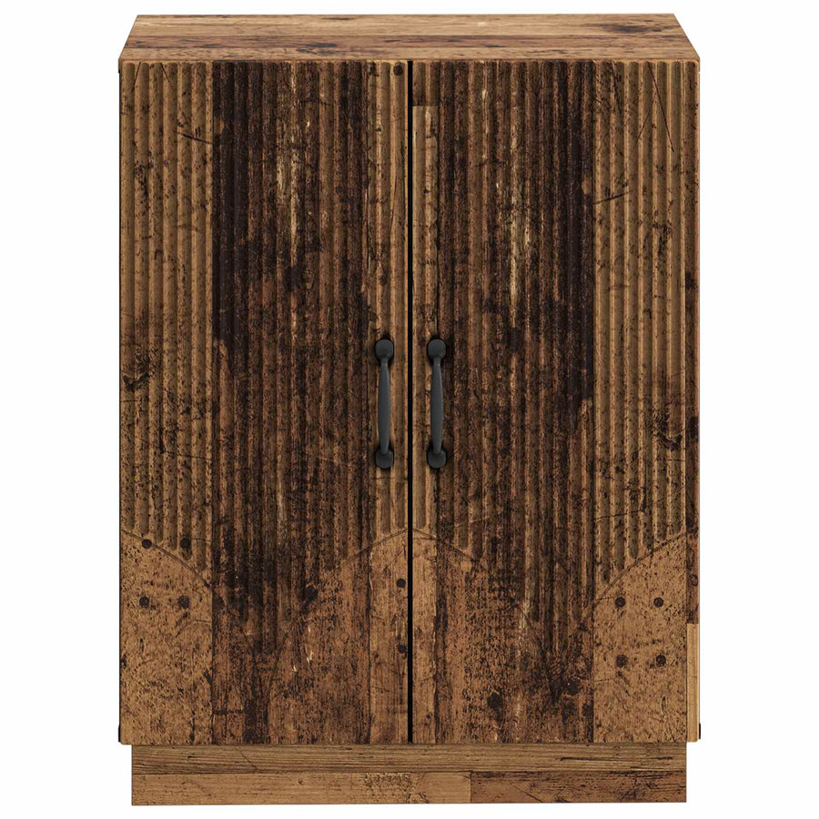 Badkamer Opbergkast HOORN Oud hout 59,5 x 31 x 77 cm