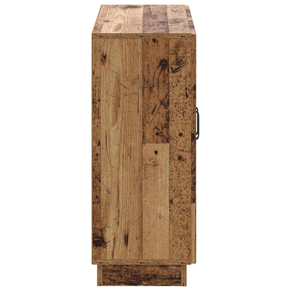 Badkamer Opbergkast HOORN Oud hout 59,5 x 31 x 77 cm