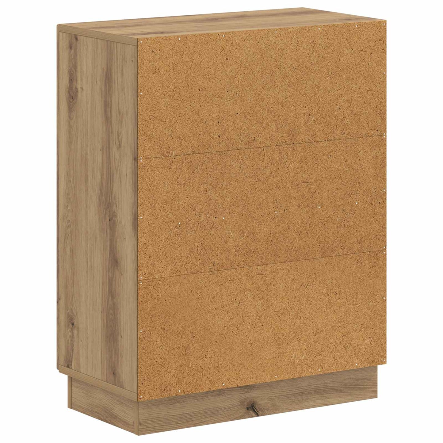 Badkamer Opbergkast HOORN Artisanaal eiken 59,5 x 31 x 77 cm