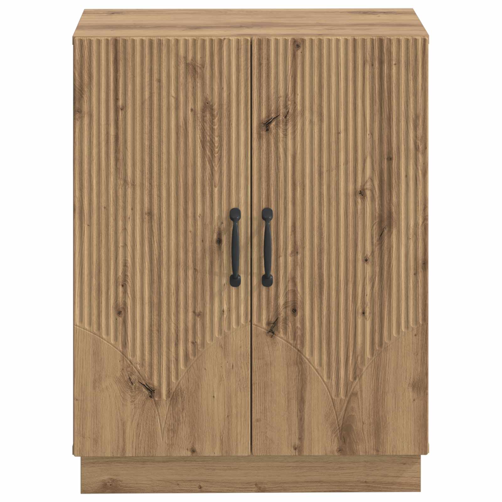 Badkamer Opbergkast HOORN Artisanaal eiken 59,5 x 31 x 77 cm