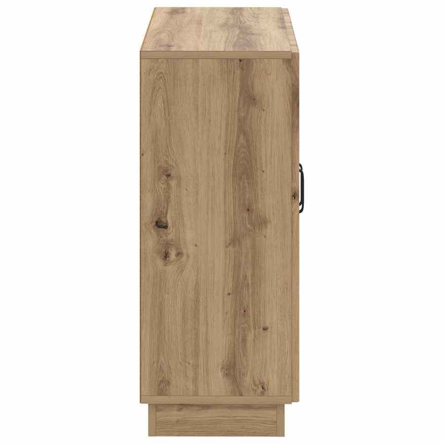 Badkamer Opbergkast HOORN Artisanaal eiken 59,5 x 31 x 77 cm
