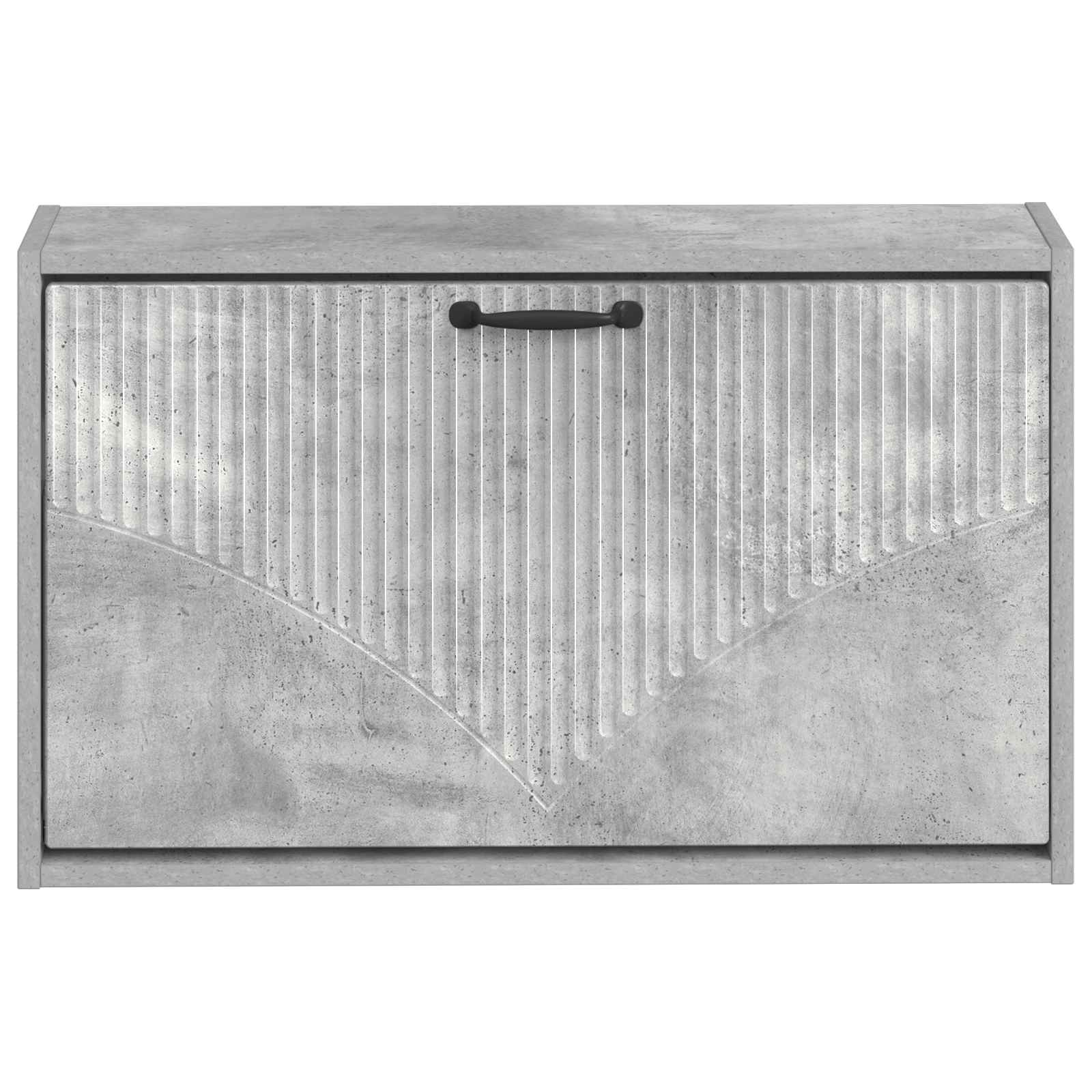 Wandgemonteerde Schoenkast HOORN 71 x 17 x 43 cm Bewerkt hout