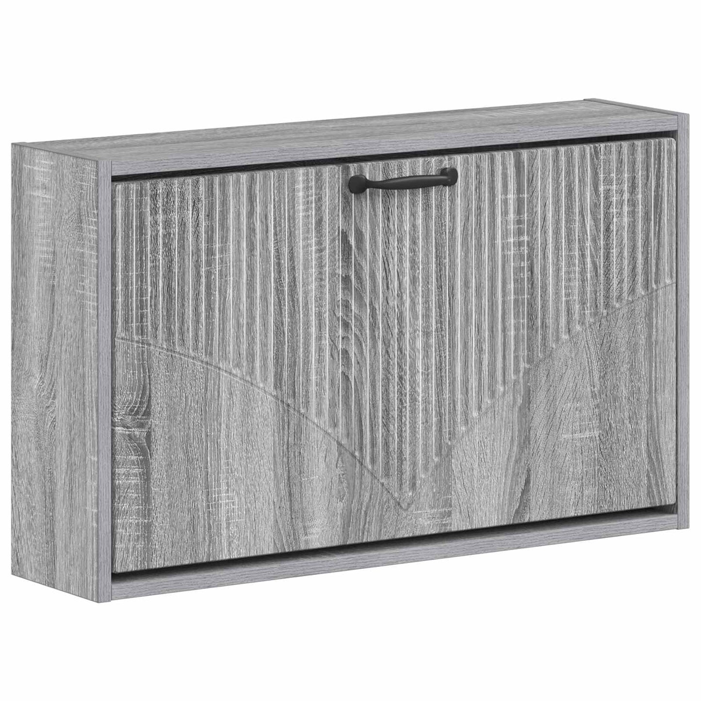 Wandgemonteerde Schoenkast HOORN 71 x 17 x 43 cm Bewerkt hout