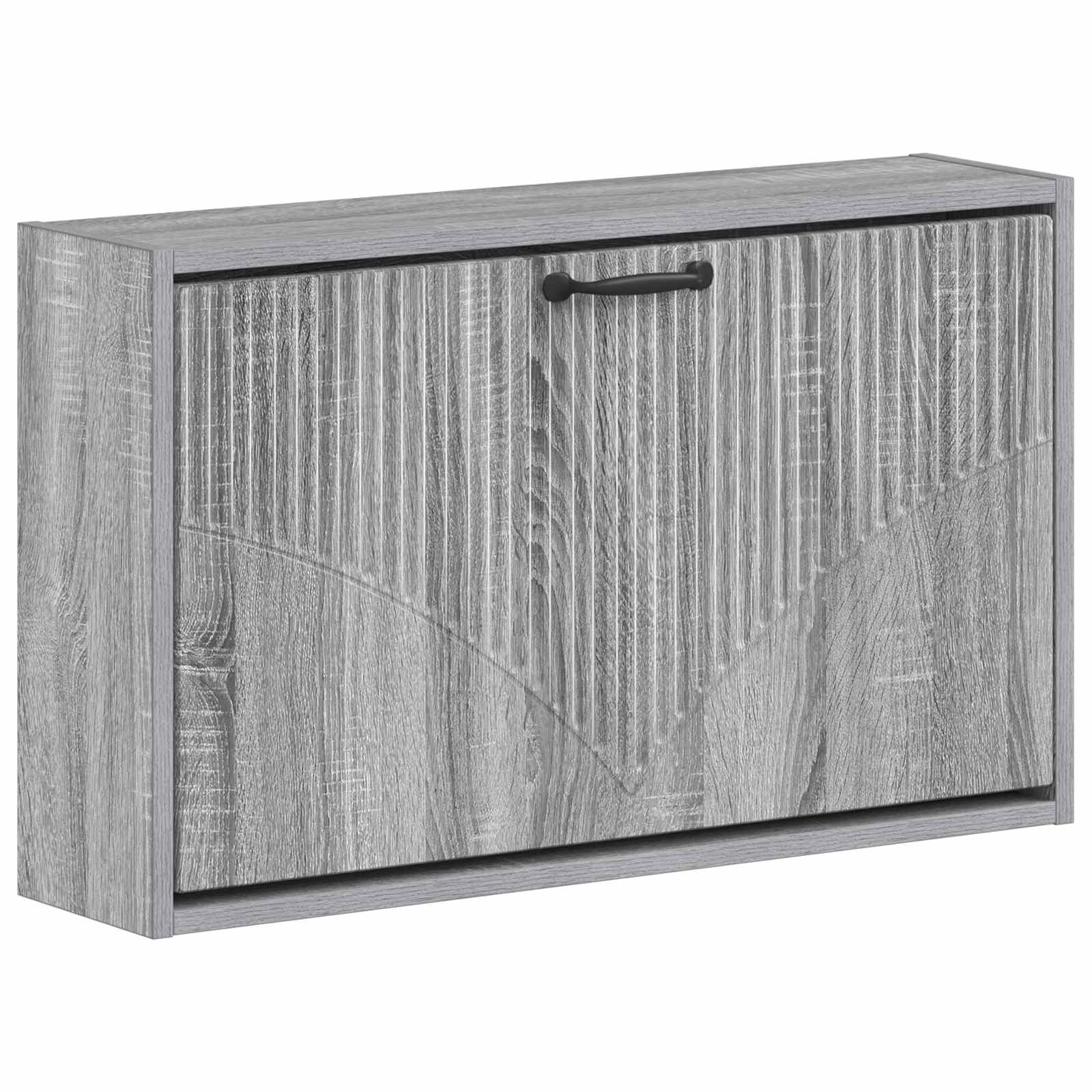 Wandgemonteerde Schoenkast HOORN 71 x 17 x 43 cm Bewerkt hout