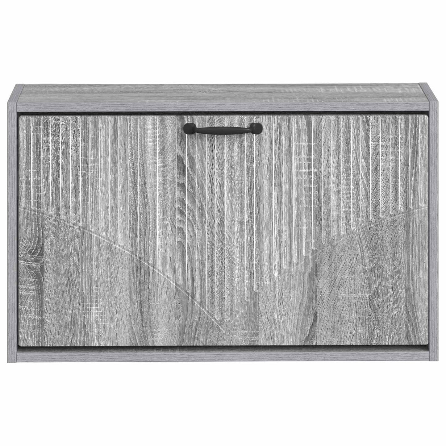 Wandgemonteerde Schoenkast HOORN 71 x 17 x 43 cm Bewerkt hout