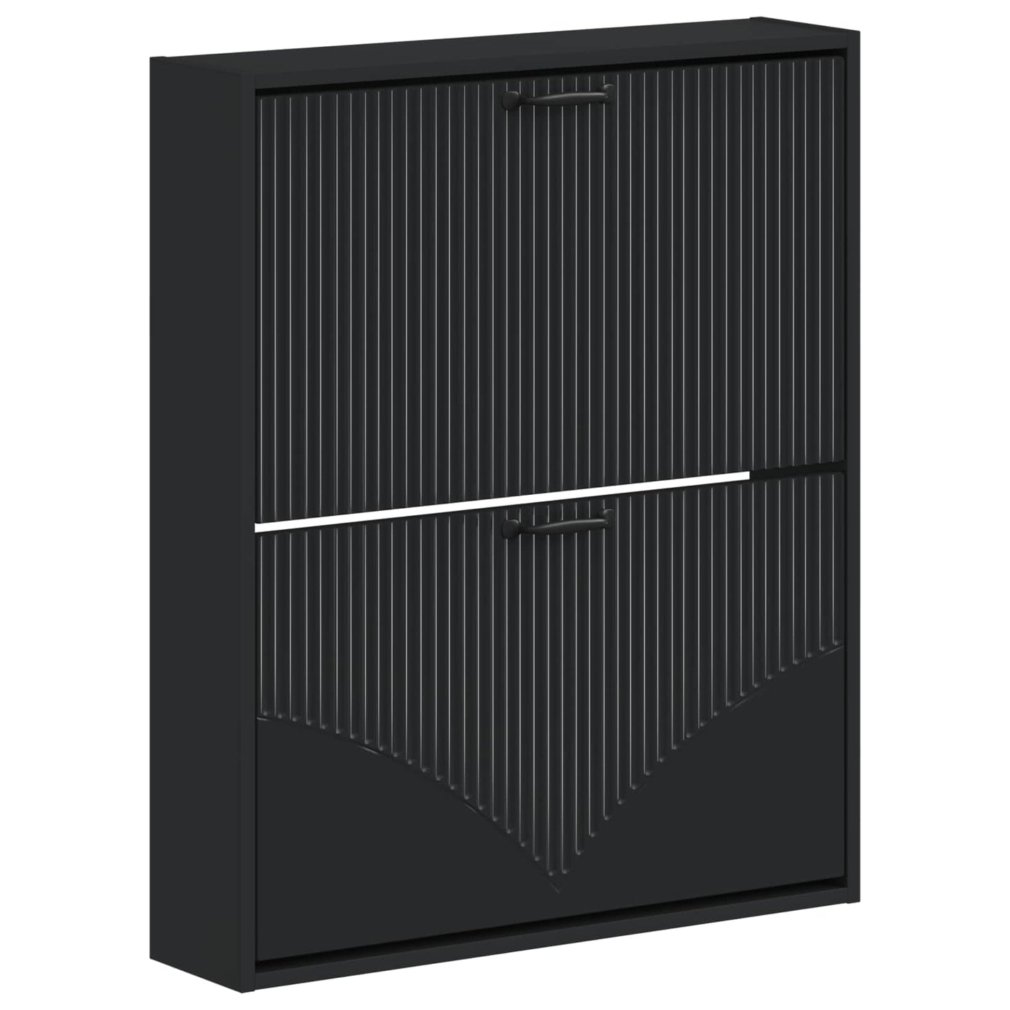 Wandgemonteerde Schoenkast HOORN 71 x 17 x 86 cm Bewerkt hout
