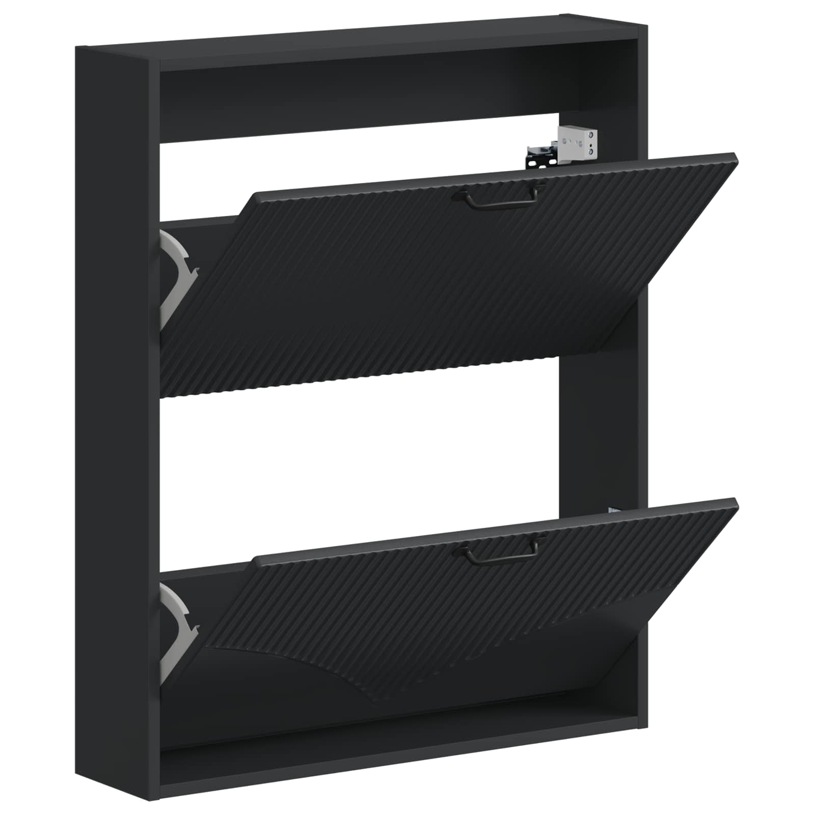 Wandgemonteerde Schoenkast HOORN 71 x 17 x 86 cm Bewerkt hout