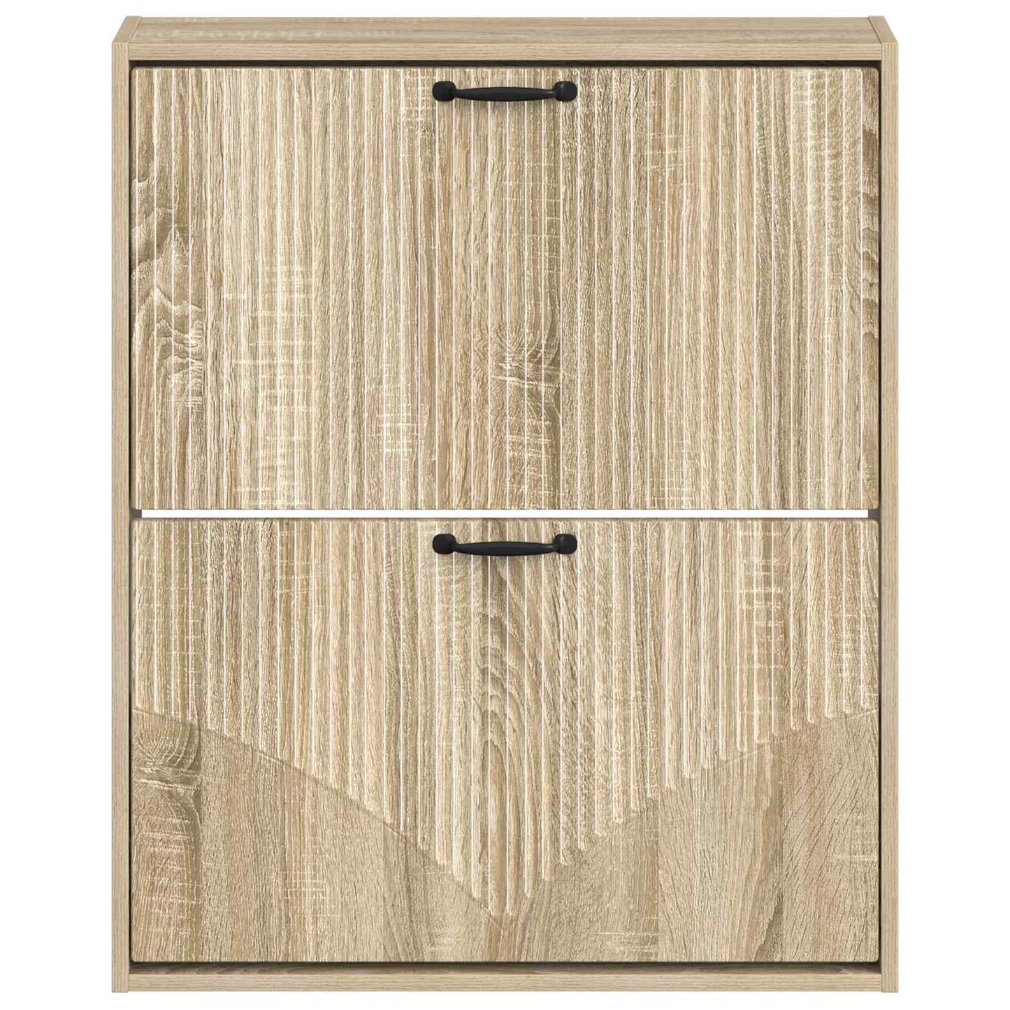 Wandgemonteerde Schoenkast HOORN 71 x 17 x 86 cm Bewerkt hout