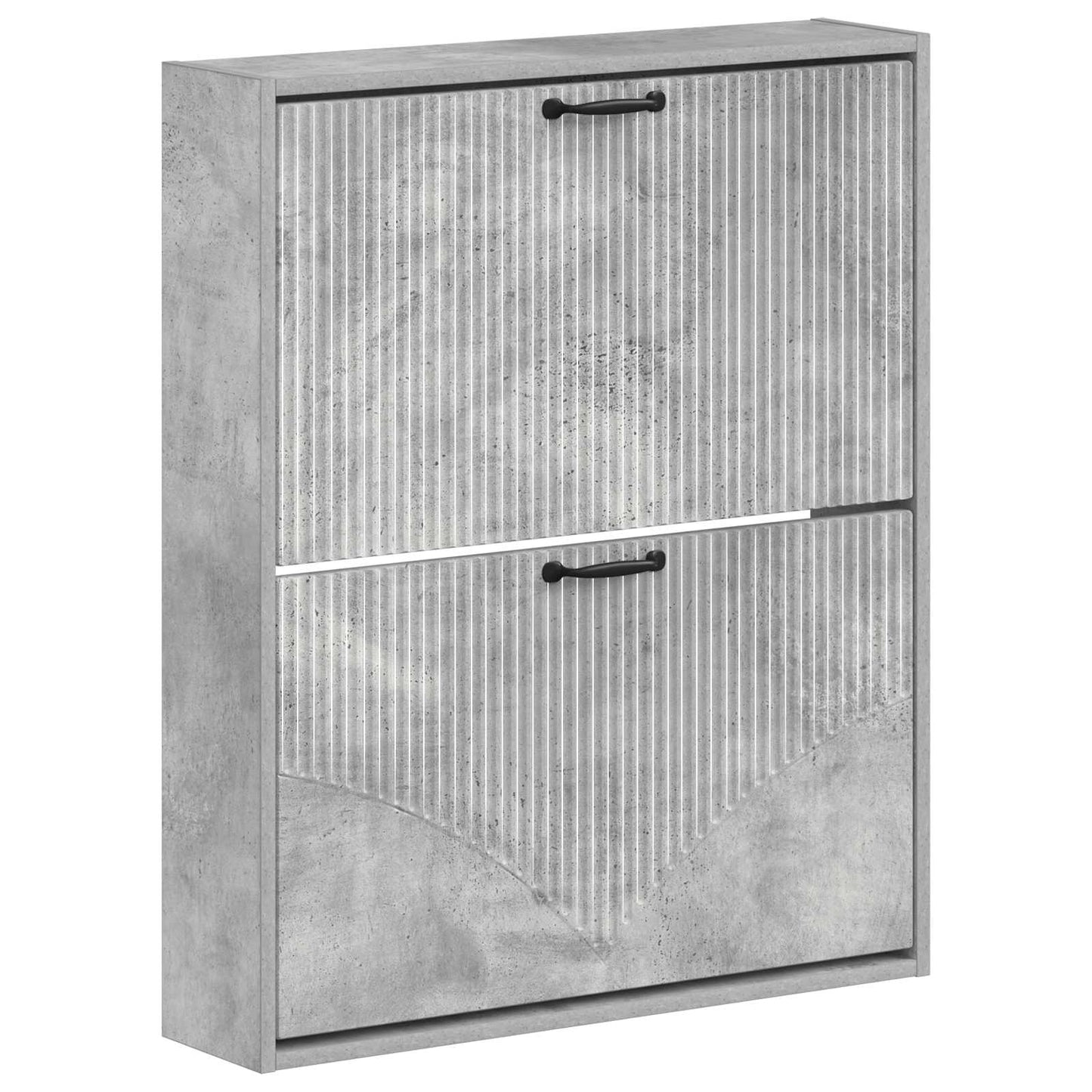 Wandgemonteerde Schoenkast HOORN 71 x 17 x 86 cm Bewerkt hout