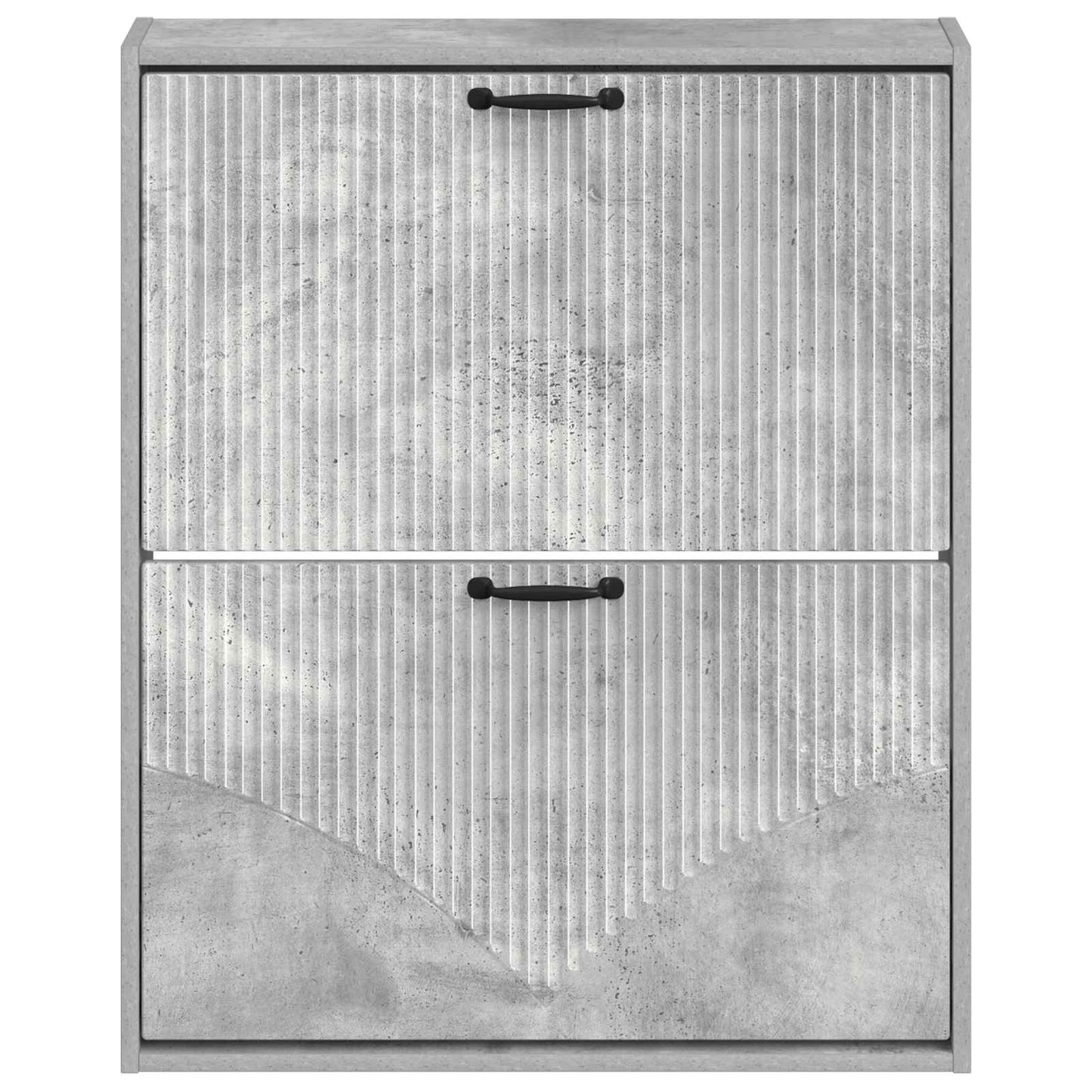 Wandgemonteerde Schoenkast HOORN 71 x 17 x 86 cm Bewerkt hout