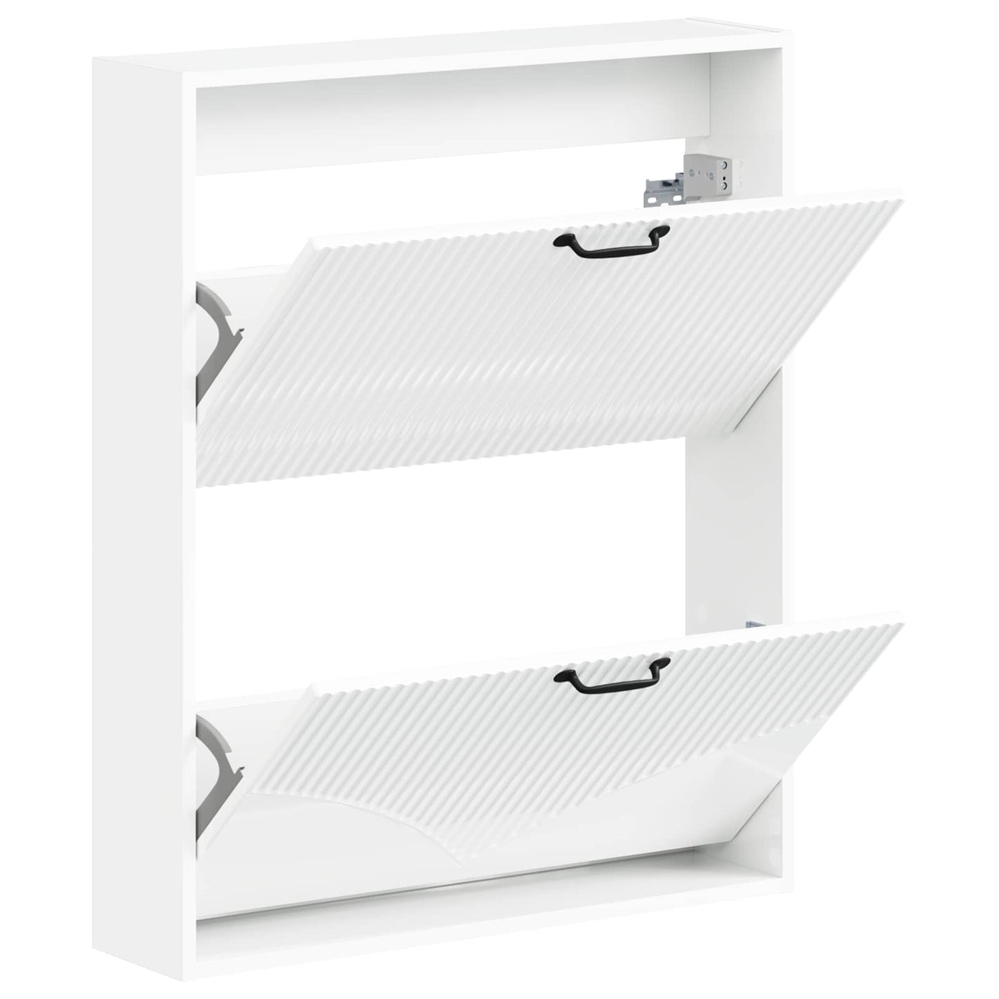 Wandgemonteerde Schoenkast HOORN 71 x 17 x 86 cm Bewerkt hout