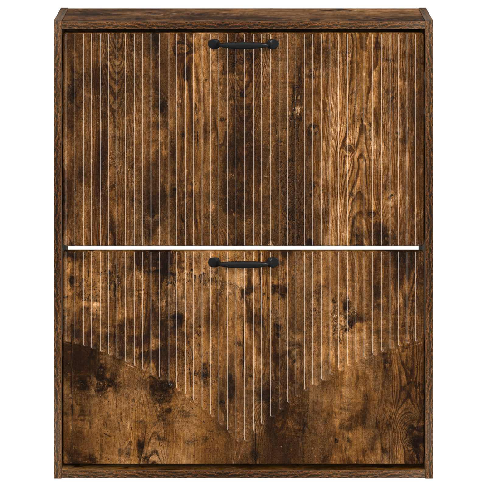 Wandgemonteerde Schoenkast HOORN 71 x 17 x 86 cm Bewerkt hout