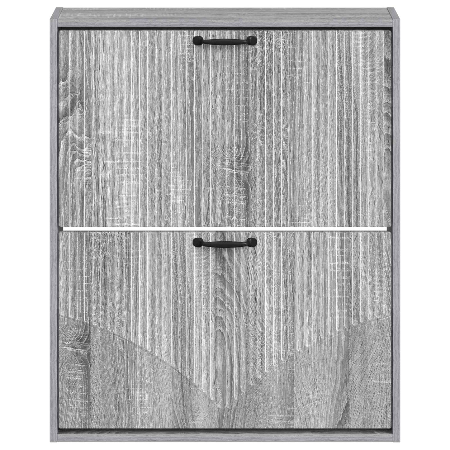 Wandgemonteerde Schoenkast HOORN 71 x 17 x 86 cm Bewerkt hout