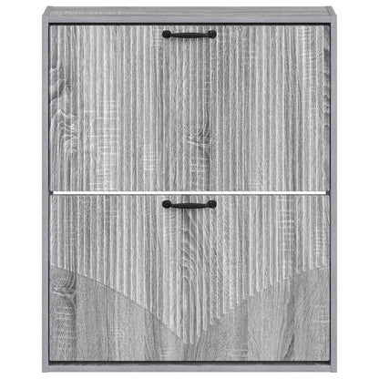 Wandgemonteerde Schoenkast HOORN 71 x 17 x 86 cm Bewerkt hout