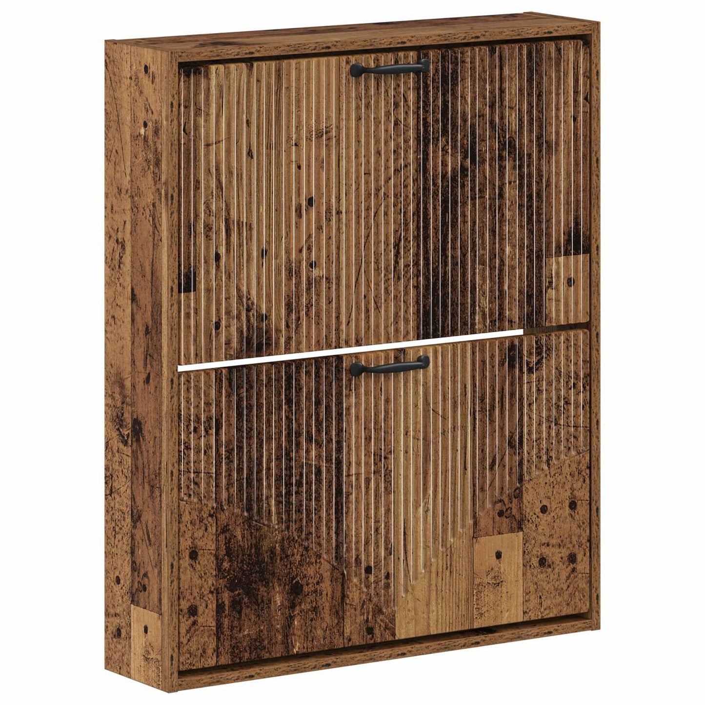 Wandgemonteerde Schoenkast HOORN 71 x 17 x 86 cm Bewerkt hout