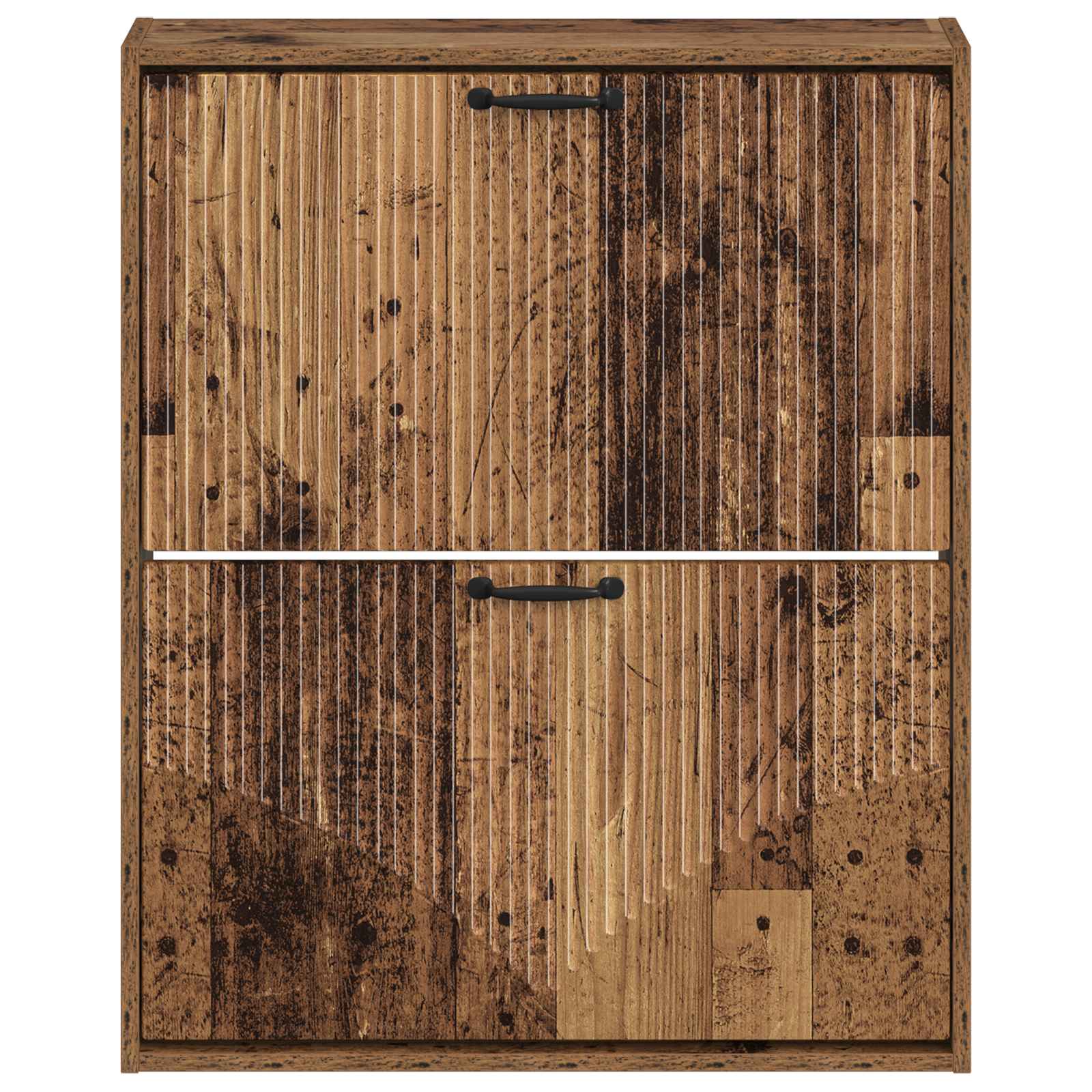 Wandgemonteerde Schoenkast HOORN 71 x 17 x 86 cm Bewerkt hout