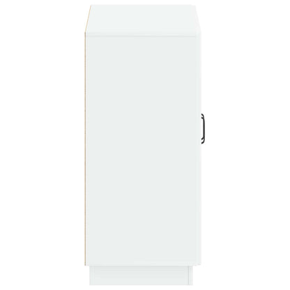 Schoenenkast HOORN 59,5 x 39,5 x 87 cm Bewerkt hout Wit