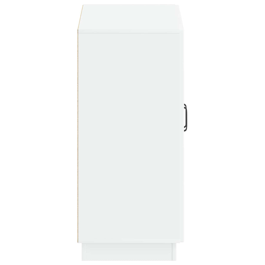 Schoenenkast HOORN 59,5 x 39,5 x 87 cm Bewerkt hout Wit