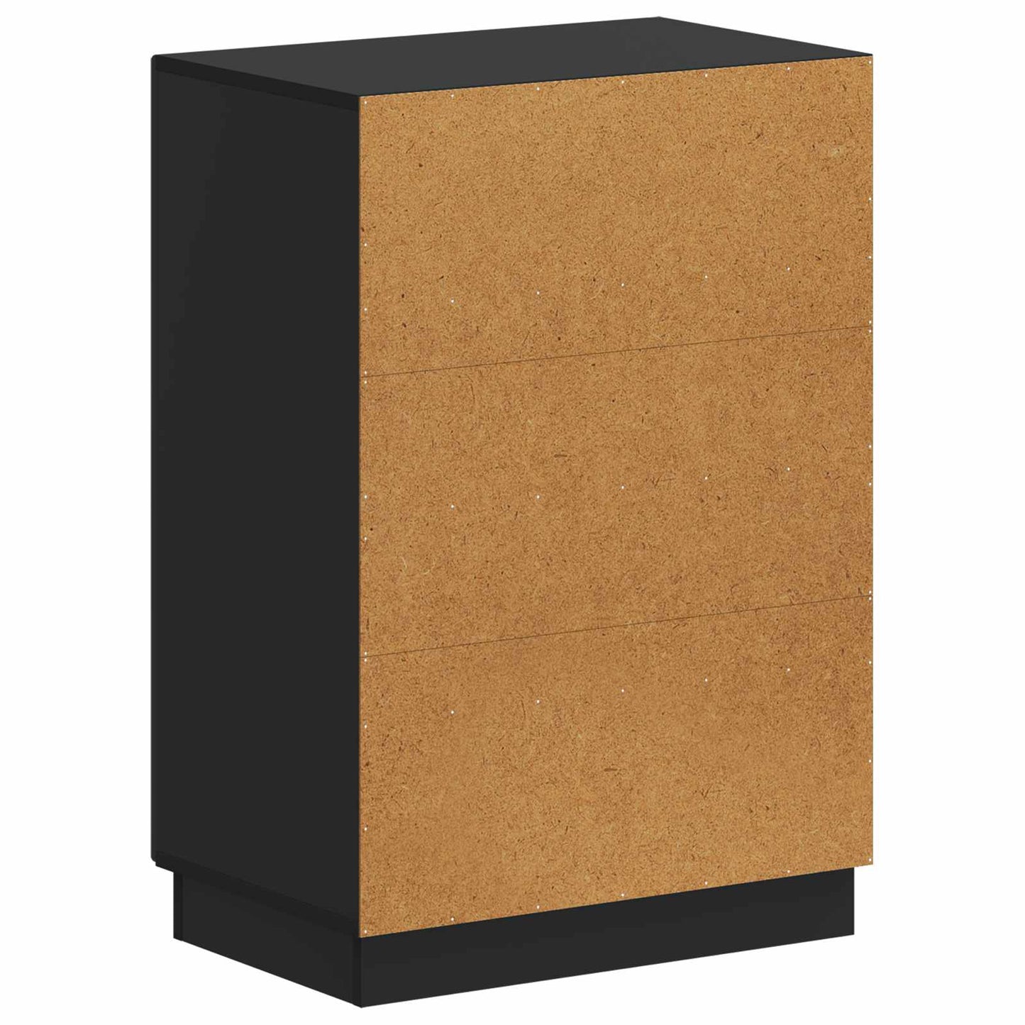 Schoenenkast HOORN 59,5 x 39,5 x 87 cm Bewerkt hout Zwart