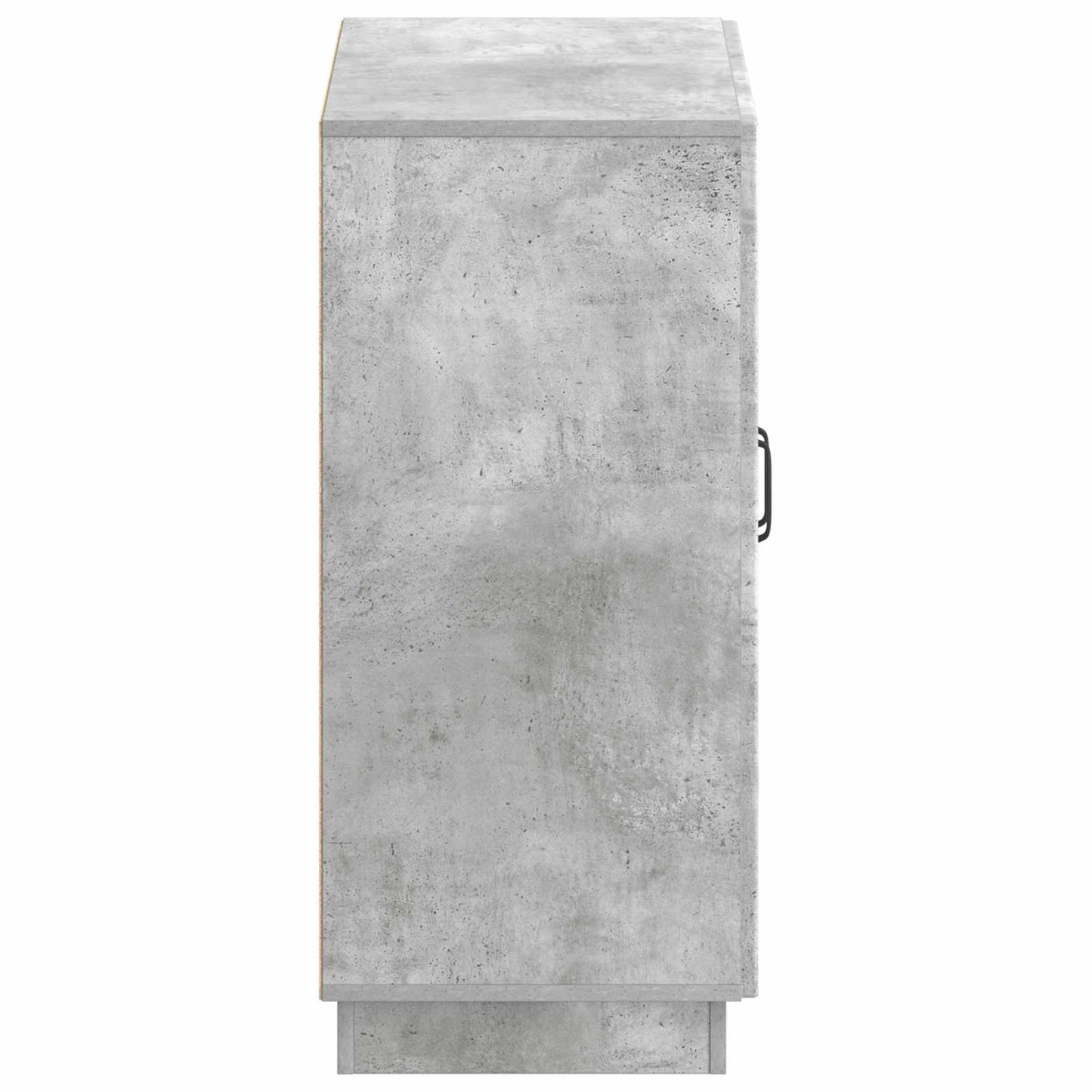 Schoenenkast HOORN 59,5 x 39,5 x 87 cm Bewerkt hout Betongrijs