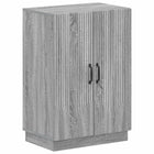 Schoenenkast 59,5x39,5x87 cm grijs bewerkt hout
