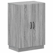 Schoenenkast 59,5x39,5x87 cm grijs bewerkt hout