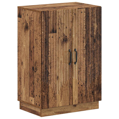 Schoenenkast HOORN 59,5 x 39,5 x 87 cm Bewerkt hout Oud hout