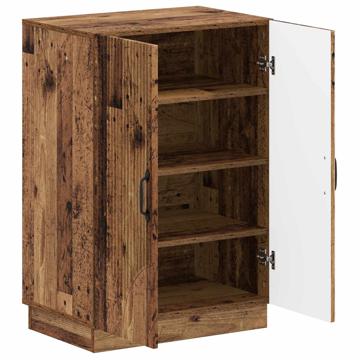 Schoenenkast HOORN 59,5 x 39,5 x 87 cm Bewerkt hout Oud hout