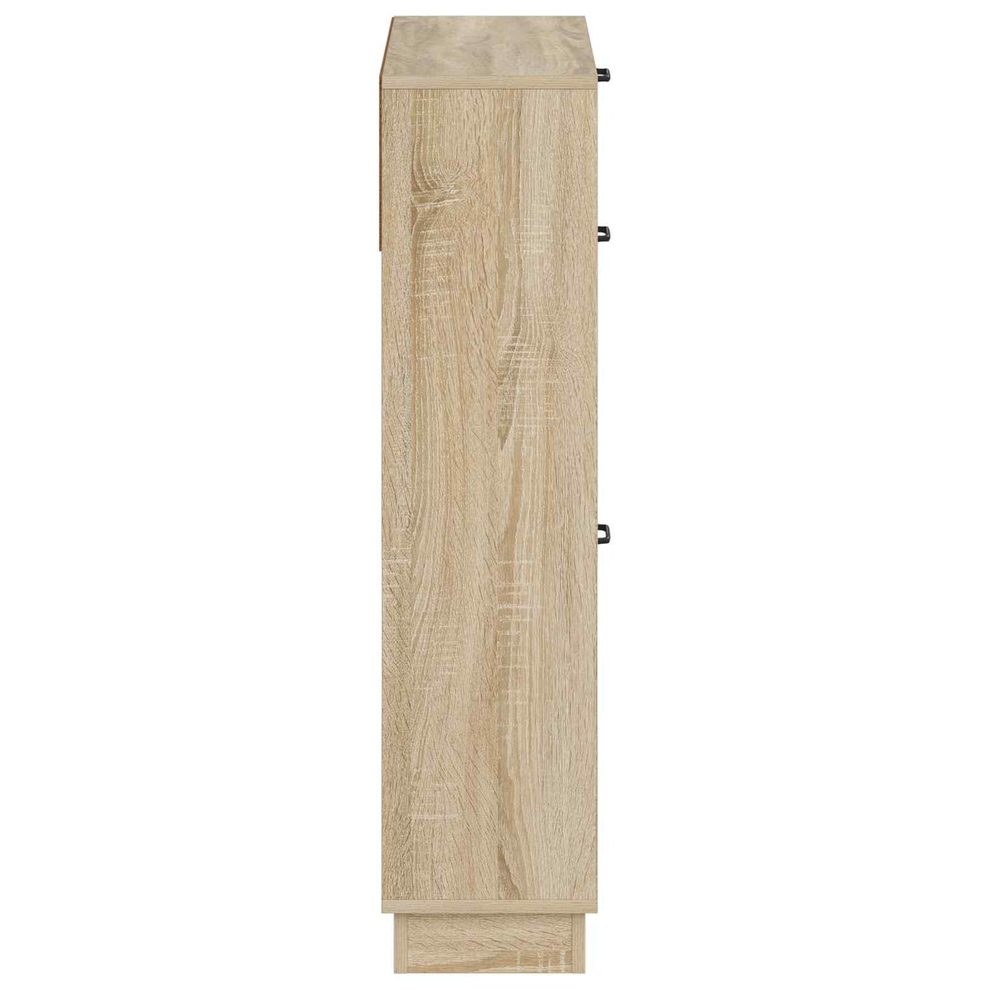 Schoenenkast HOORN 78 x 24 x 100 cm Bewerkt hout Sonoma Eiken