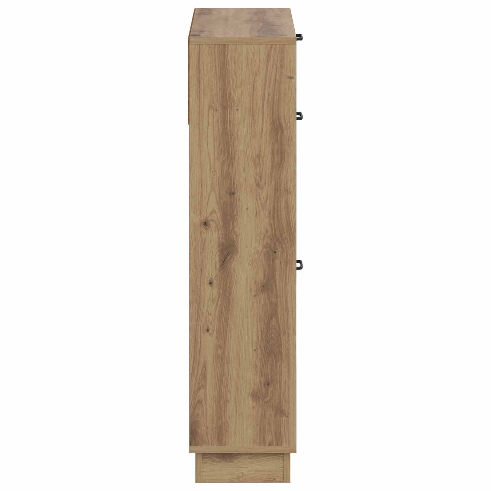 Schoenenkast HOORN 78 x 24 x 100 cm Bewerkt hout
