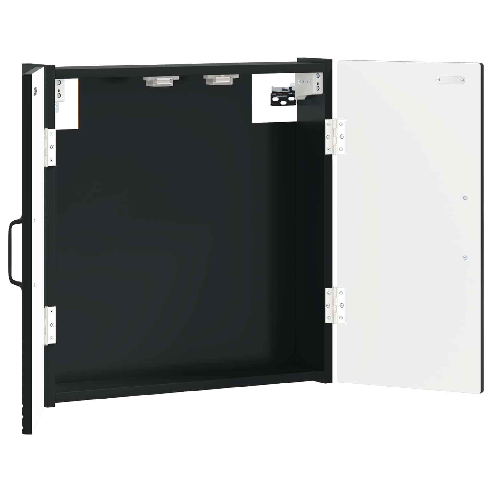 Dartbord Kabinet HOORN Zwart 52,5 x 10,5 x 53,5 cm Bewerkt hout