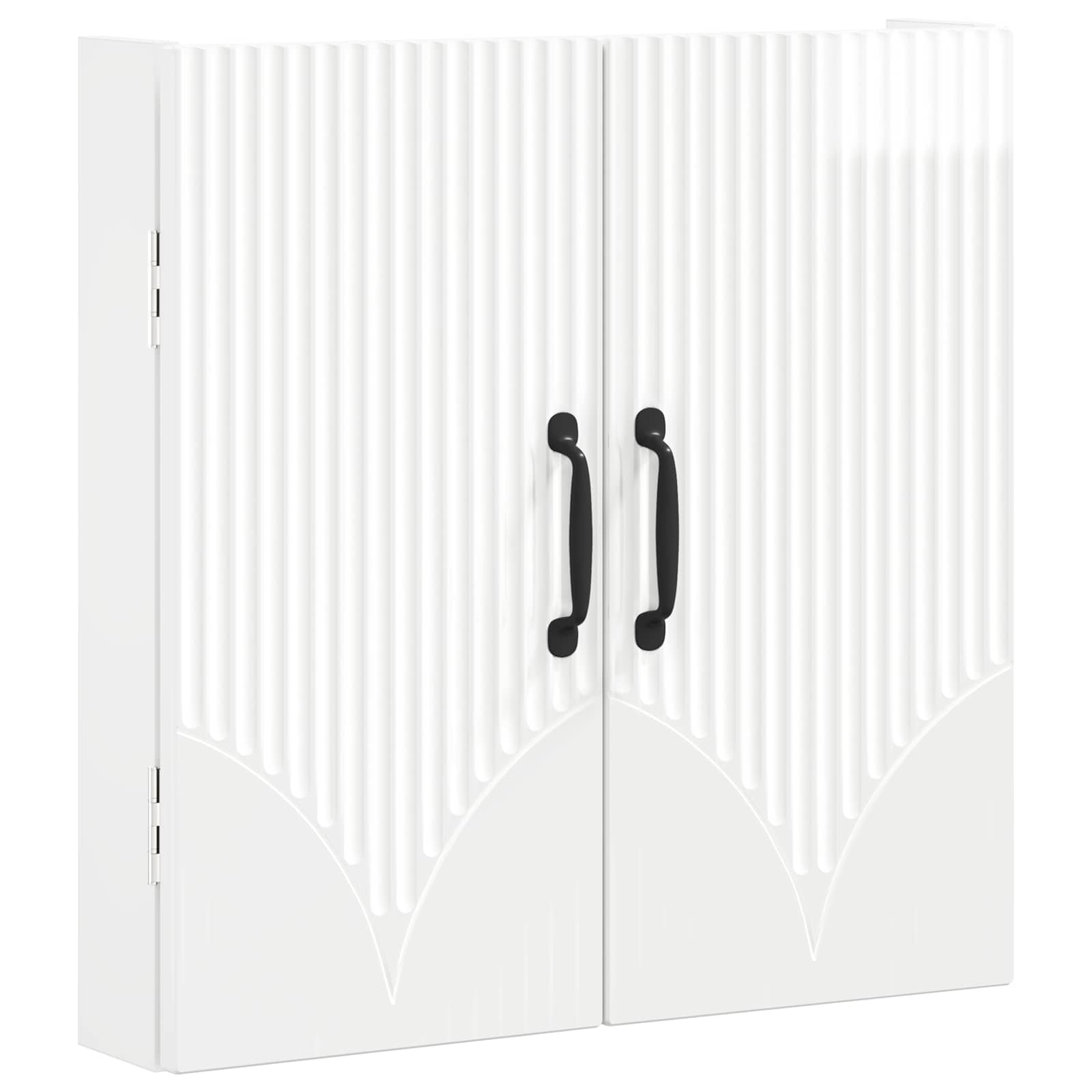 Dartbord Kabinet HOORN Hoogglans Wit 52,5 x 10,5 x 53,5 cm