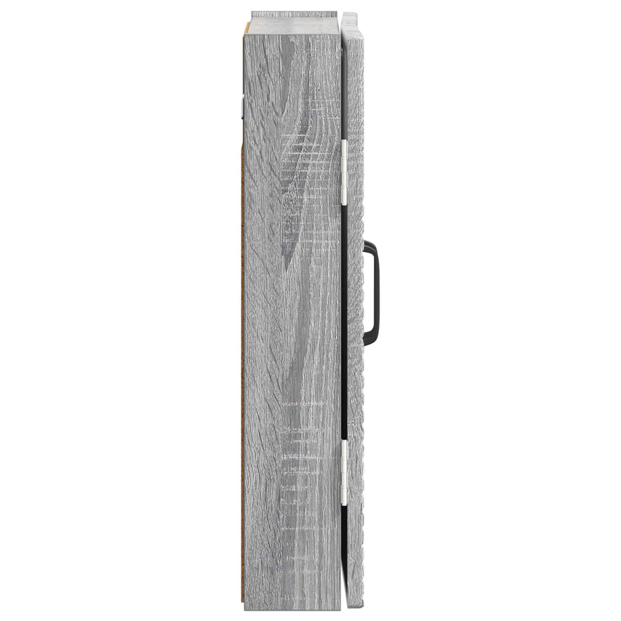 Dartbord Kabinet HOORN Grijs Sonoma 52,5 x 10,5 x 53,5 cm